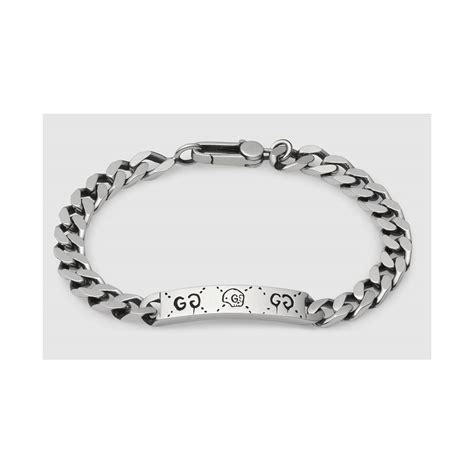 bracciale gucci uomo ghost|Bracciali Firmati in Argento Sterling Uomo .